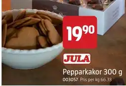 Jula Pepparkakor 300 g erbjuda