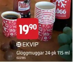 Jula Glöggmuggar 24-pk 115 ml erbjuda