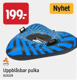 Jula Uppblåsbar pulka erbjuda