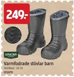 Jula Varmfodrade stövlar barn erbjuda