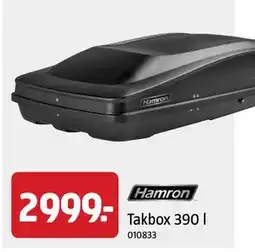 Jula Takbox 390 l erbjuda