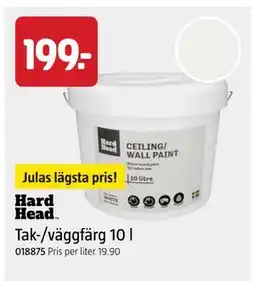 Jula Tak-/väggfärg 10 l erbjuda