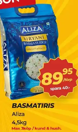 Matrix Butikerna Aliza basmatiris erbjuda