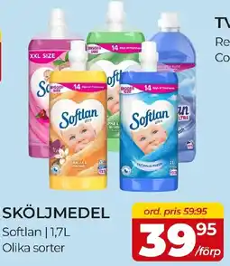 Matrix Butikerna Softlan sköljmedel erbjuda