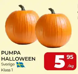 Matrix Butikerna Pumpa halloween erbjuda