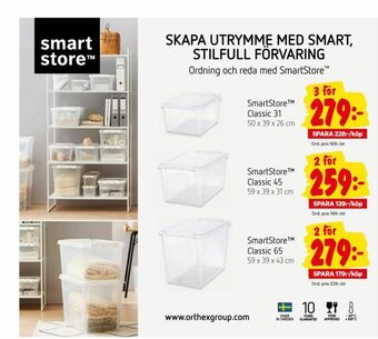 City Gross Smartstore förvaringsboxar erbjuda