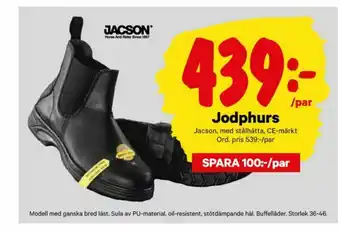 City Gross Jacson jodphurs erbjuda