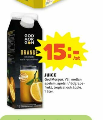 Coop Forum God morgon juice erbjuda
