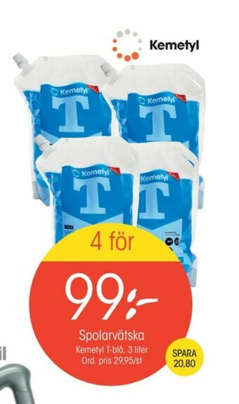 EKO Kemetyl spolarvätska erbjuda