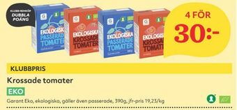 Hemköp Garant tomater erbjuda
