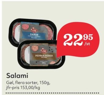 Hemköp Gøl salami erbjuda