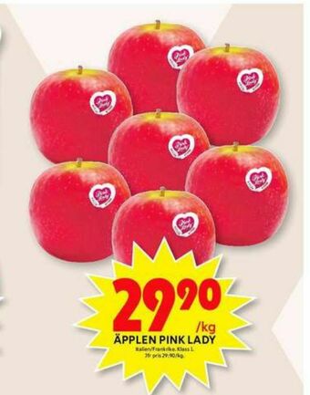 ICA Maxi Pink lady äpplen erbjuda