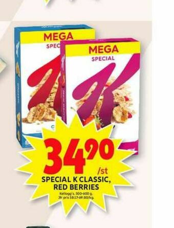 Special k frukostprodukt