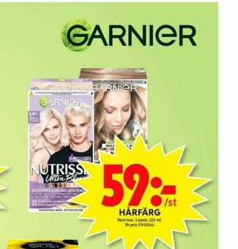 ICA Maxi Nutrisse hårfärg erbjuda