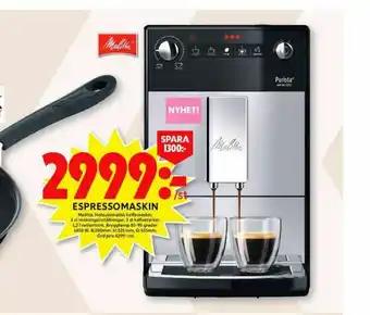 Melitta espressomaskin