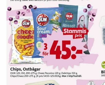ICA Nära Olw ostbågar erbjuda