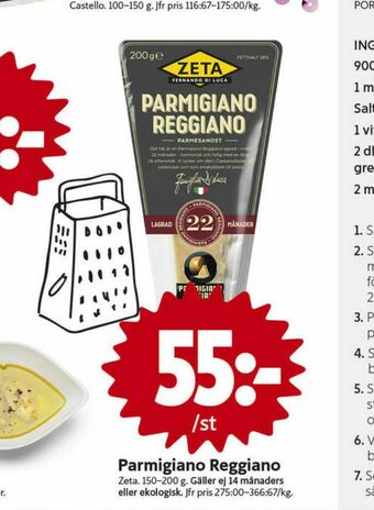 ICA Nära Zeta parmigiano reggiano erbjuda