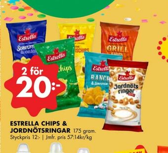 ÖoB Estrella chips erbjuda
