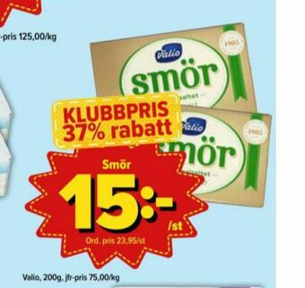 Östenssons Valio smör erbjuda