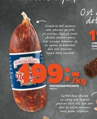 Stora Coop Negroni salami erbjuda