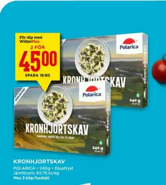 Polarica kronhjortsskarv