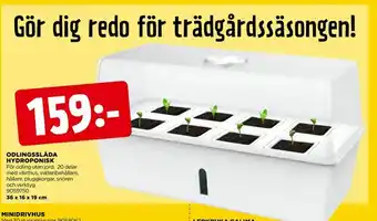 Jem&Fix Rölunda hydroponisk odling erbjuda