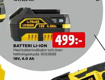 Jem&Fix Falke batteri erbjuda