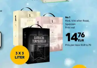Border Shop Ron sostenible röd vin erbjuda