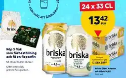 Border Shop Briska Cider Ananas och Fläder 4,5%, EUR 13.42 erbjuda