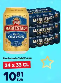 Border Shop Mariestads Old OX 6,9%, EUR 10.81 erbjuda