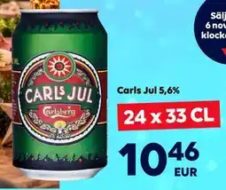 Border Shop Carls Jul 5,6%, EUR 10.46 erbjuda