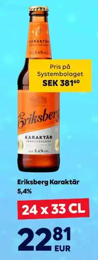 Border Shop Eriksberg Karaktär 5,4%, EUR 22.81 erbjuda