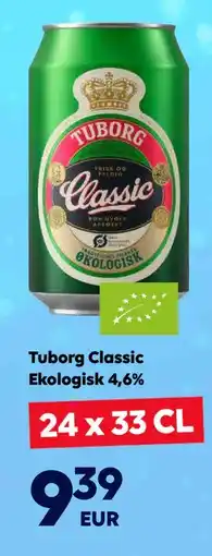 Border Shop Tuborg Classic Ekologisk 4,6%, EUR 9.39 erbjuda