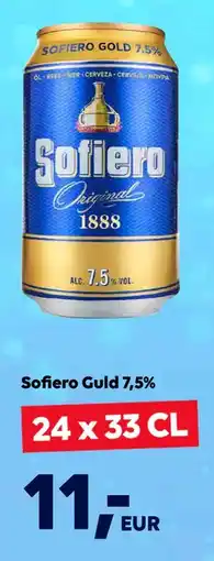 Border Shop Sofiero Guld 7,5%, EUR 11 erbjuda