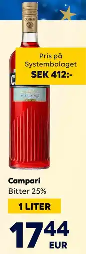 Border Shop Campari, EUR 17.44 erbjuda