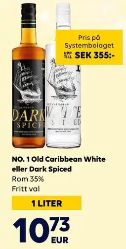 Border Shop NO. 1 Old Caribbean White eller Dark Spiced, EUR 10.73 erbjuda