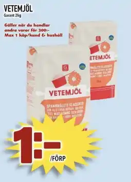 Prisma Mat Vetemjöl erbjuda