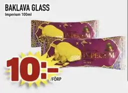 Prisma Mat Imperium baklava glass erbjuda