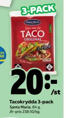 Stora Coop Tacokrydda 3-pack erbjuda
