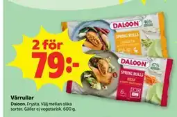 Stora Coop Vårrullar erbjuda