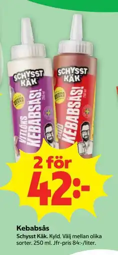 Stora Coop Kebabsås erbjuda