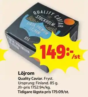Löjrom