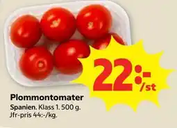 Stora Coop Plommontomater erbjuda