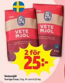 Stora Coop Vetemjöl erbjuda