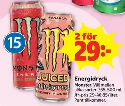 Stora Coop Energidryck erbjuda