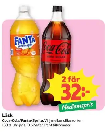 Coca-Cola/Fanta/Sprite