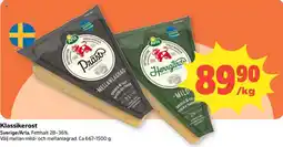 Coop Arla klassikerost erbjuda