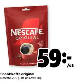 Coop Nescafe original erbjuda