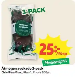 Coop Ätmogen avokado erbjuda