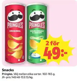 Coop Pringles erbjuda